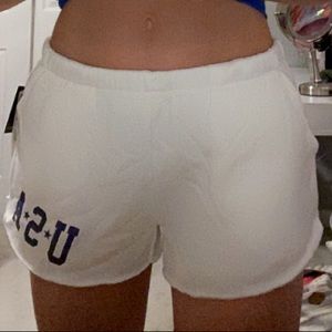 USA White Shorts